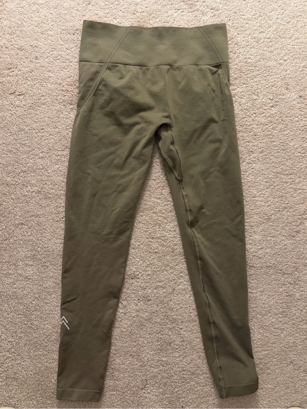 Oner Active Olive Green High-Waist Leggings